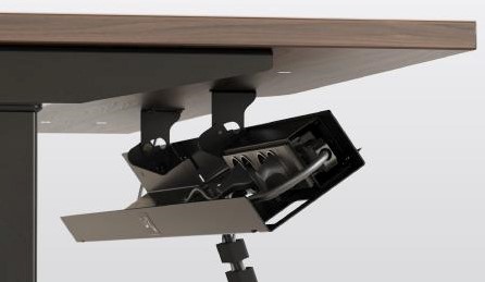 Kabelgoot kantelbaar 1060 mm Wit-3