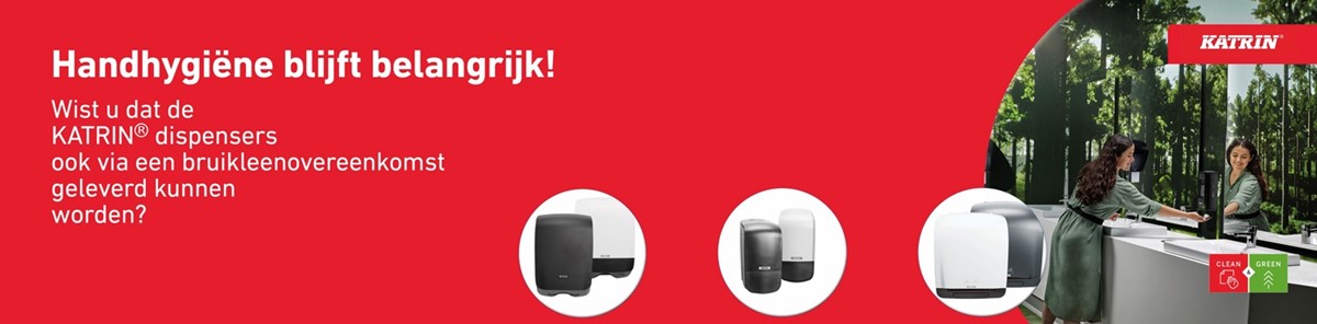 Dispensers in de aanbieding!