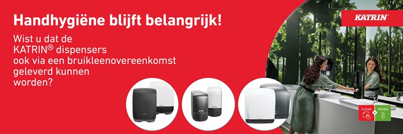 Dispensers in de aanbieding!
