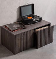 Lage kast 88x40x50cm (BxHxD) Essenhout Espresso-2