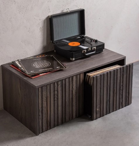 Lage kast 88x40x50cm (BxHxD) Essenhout Espresso-2