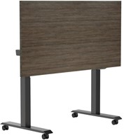Elektrisch verstelbare en verrijdbare klaptafel- zwart frame