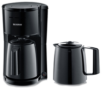 Koffiezetapparaat Severin voor 8-koppen koffie met 1 extra thermo kan