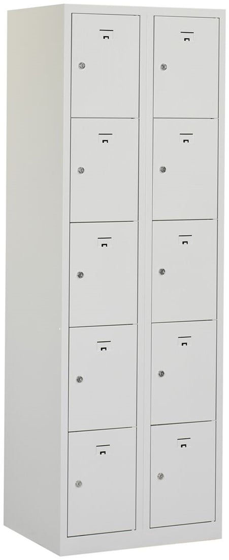 Premedicatie zoet Ale Premium Locker 2 kolommen 10 deuren 60 cm breed One-Stop-Office-Shop.nl