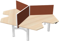 Matrix Pro Wing 3 bureau - Elektrisch zit sta Verstelbaar - Showroommodel