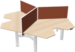 Matrix Pro Wing 3 bureau - Elektrisch zit sta Verstelbaar - Showroommodel