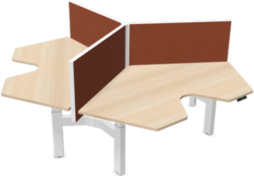 Matrix Pro Wing 3 bureau - Elektrisch zit sta Verstelbaar - Showroommodel