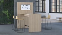 Media wall_presentatie_tafel_met_ophangbeugel_2