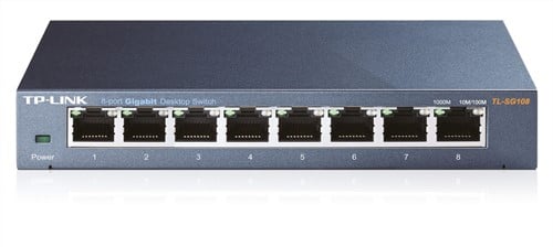 TP-LINK TL-SG108 8 POORTS SWITCH 1 STUK