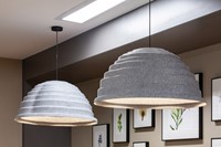 Akoestische Lamp Topolight