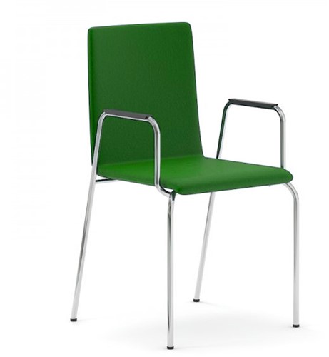 Stoel Moon met 4-poots frame incl. armleggers-3