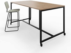 Move tafel op wielen 110 cm hoog 