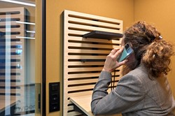 Stiltewerkplek Moduplus Hybrid Phonebooth+-2