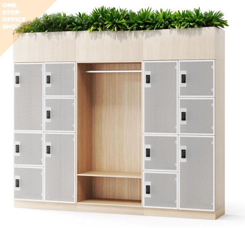 Narbutas locker kastenwand met plantenbak 3