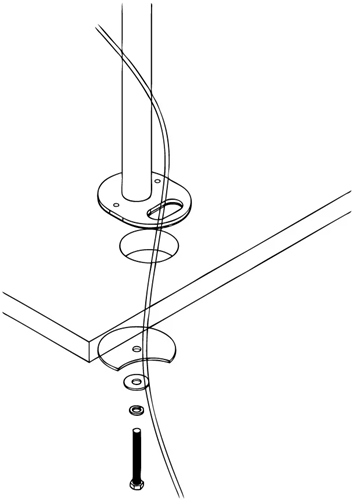 Neomounts FPMA-D960GROMMET zwart