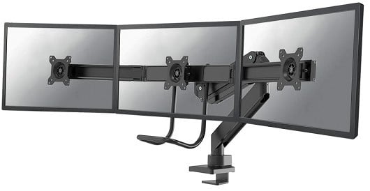 ontbijt Versnipperd Broers en zussen Newstar NM-D775D3XBLACK monitorarm voor 3 monitoren