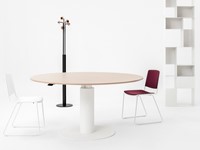 Ronde zit sta vergadertafel Trilogy NOVO MT-3