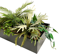 Premium Kunstplantenmix - 20-30 cm hoog - 80 cm breed-2