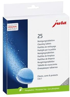 Jura Reinigingstabletten 2 in 1 Clean & Protect 25st