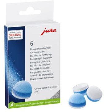 Jura Reinigingstabletten 2 in 1 Clean & Protect 6st