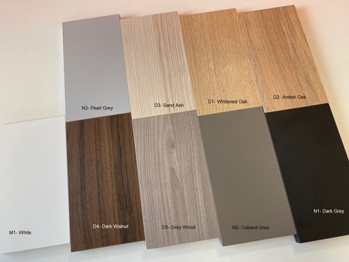 Melamine bladkleuren