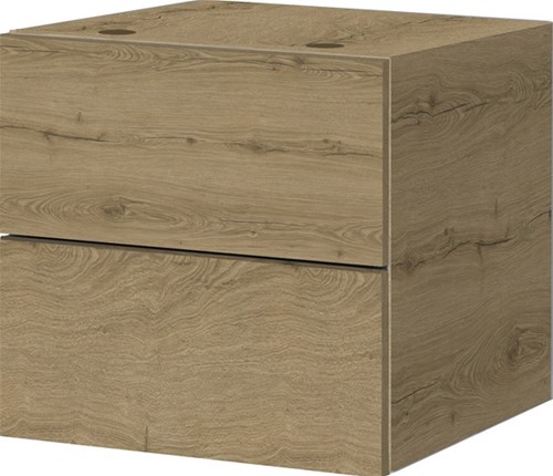 Flexwall tussenhangend opbergelement 36x36 met 2 uittreklades-3