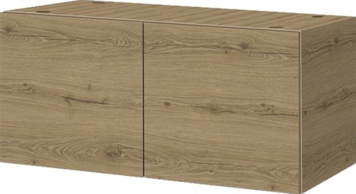 Flexwall inbouw opbergelement 36x76 1-vak met 2 draaideuren-2