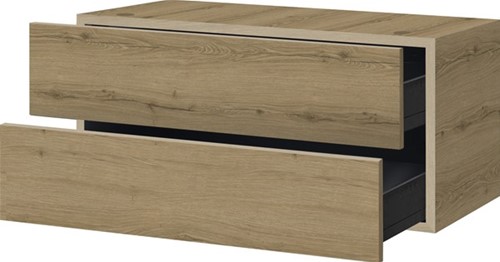 Flexwall tussenhangend opbergelement 36x76 met 2 uittreklades-2