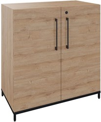 Flexwall vrijstaande kast 85x80 2 OH met 2 draaideuren