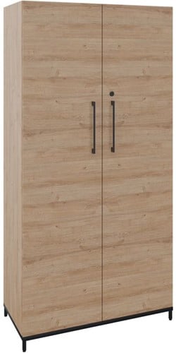 Flexwall vrijstaande kast 165x80 4 OH met 2 draaideuren