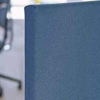 Akoestische tussenwand Desk Up-met bladklem - budget 50 cm hoog 3cm-3