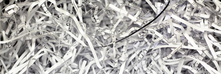 Papiervernietigers openingsactie