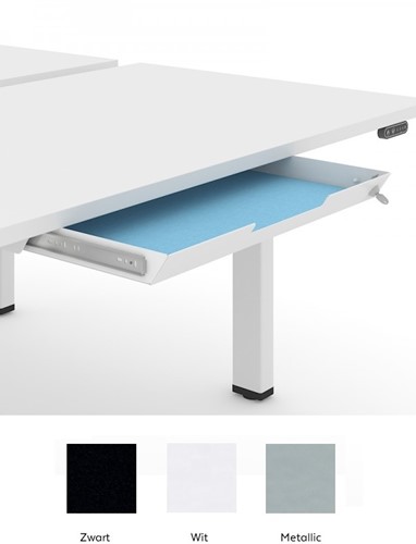 Persoonlijke lade met vergrendeling zwart