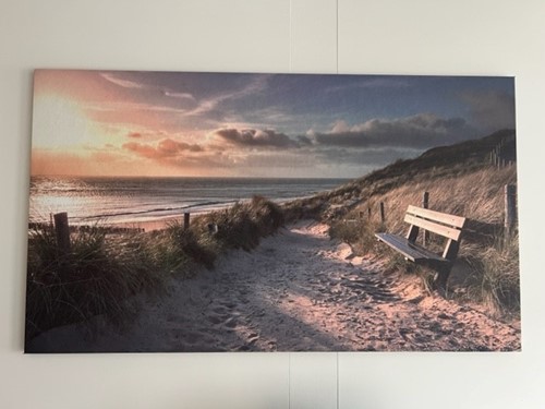 Akoestische fotoprint wandbekleding PET Vilt 24mm dik | Wit/Grijs/Zwart | 4000g/m2 300x125cm-3