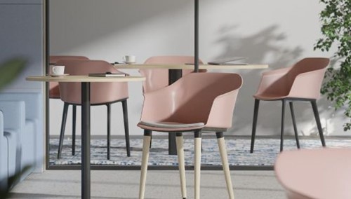 Stoel Polytone-C zwart onderstel-3