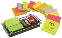 MEMOBLOKDISPENSER 3M POST-IT Z-NOTE DS100-VP ZWART/TR 1 Stuk