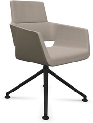 ARTISO® Conference - Corpus Model L - Stoffering Fame en Cyber - 4 teens spinpoot alu zwart