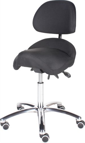 COMFORT LIJN ZADELZIT INCL. RUGLEUNING HOOGTE VERSTELBAAR 45-61CM
