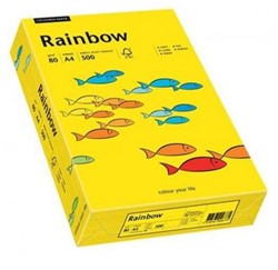 KOPIEERPAPIER RAINBOW A4 80GR INTENSIVE YELLOW KL18 500 VEL