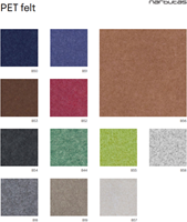 Gerecycled PET felt bureau organizer-2