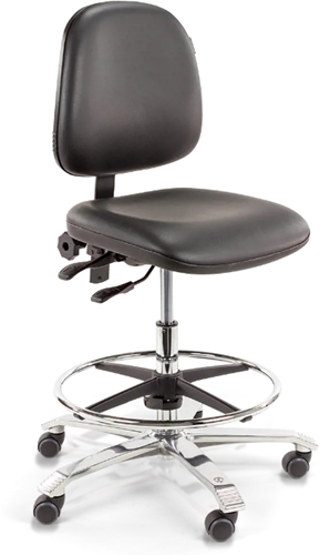 Stoel Score Ergo 2301 stamskin zwart excl. armleggers Hoogte verstelbaar 54-73cm