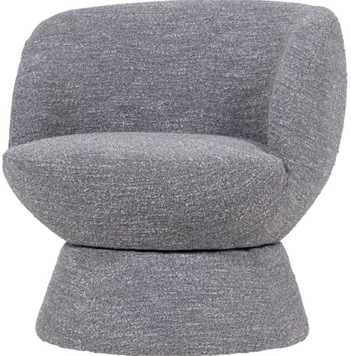 SHUFFLE DRAAIFAUTEUIL GRIJS MELANGE