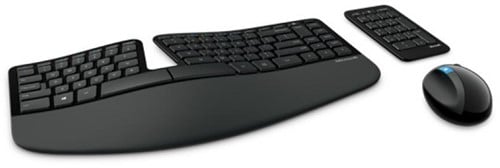 Toetsenbord Microsoft Sculpt QWERTY Incl. Ergonomische Muis (draadloos)