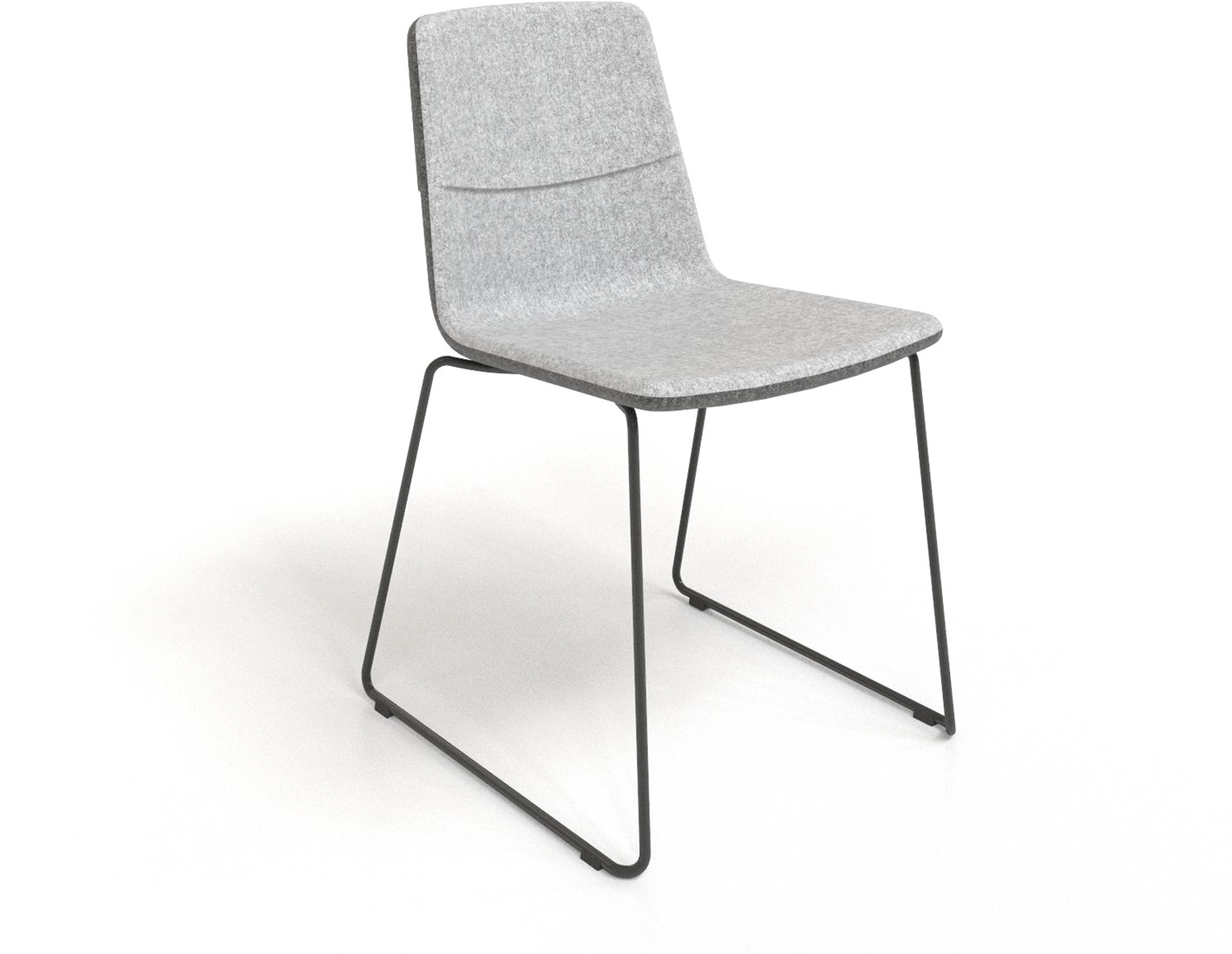gek geworden overschot zonde Deze elegante stoel TWIST&SIT is geschikt als kantine-, vergader-,  wachtkamer- of eettafelstoel