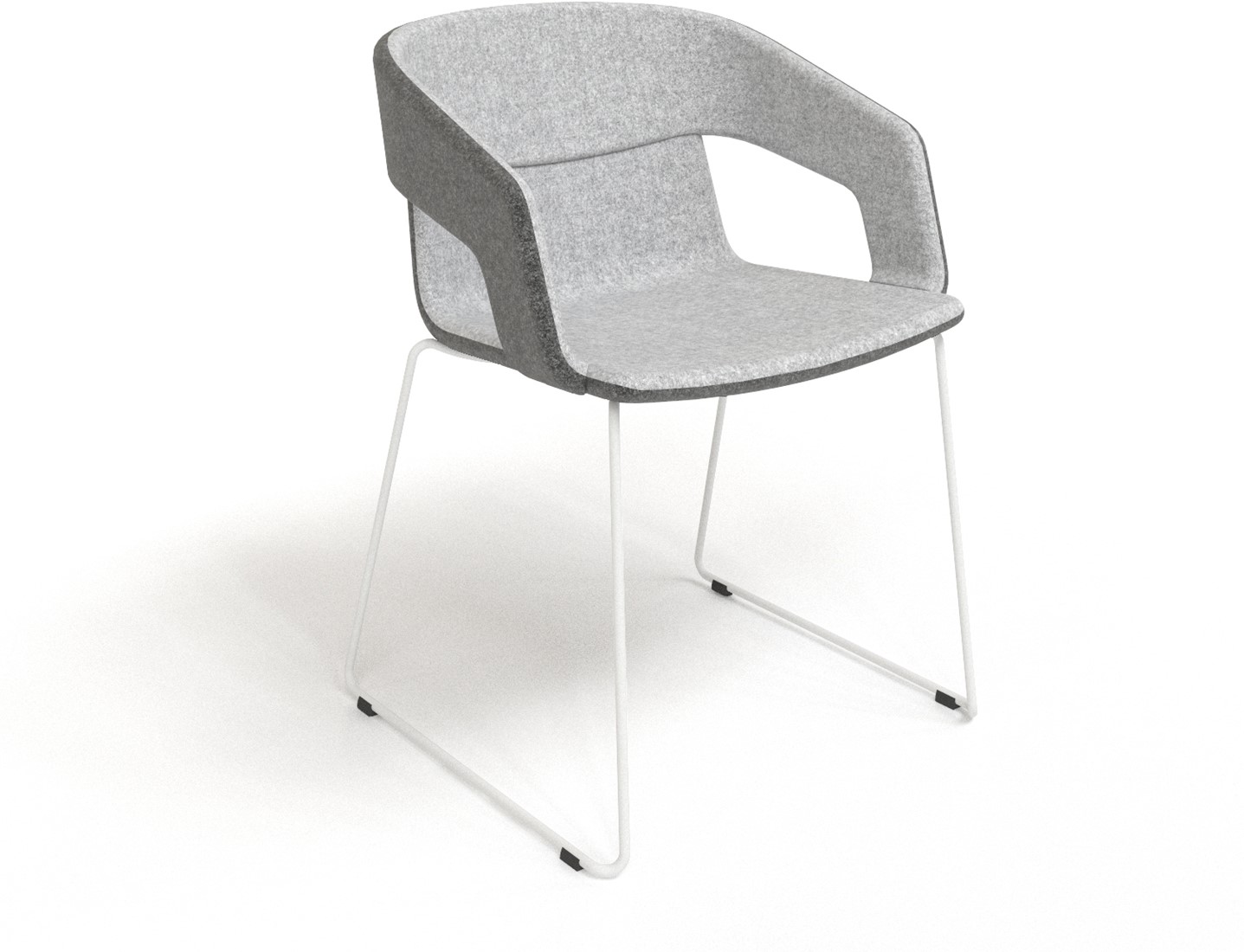 Bestaan druiven Discrepantie Stoel TWIST&SIT Stalen Sledeframe One-Stop-Office-Shop.nl