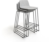 Barkruk TWIST&SIT half hoog draadframe-2