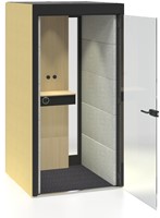 Silent Room s gestoffeerd glas