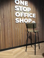 Barstoel Skiatos rug en zitting gestoffeerd Yacht Moss 59-incl. viltdoppen-2