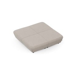 Modulaire loungebank Soft Rock XL pouf - 160x160cm