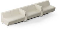 Modulaire loungebank Soft Rock configuratie 1
